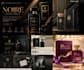 design a perfume logo and packaging label design