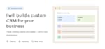 build CRM for small business