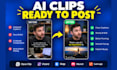ai content editor podcast ai video editing