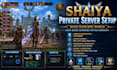 create, setup, customize, fix, and optimize your shaiya private server