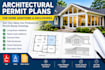 create professional architectural permit plans home additions enc