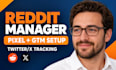 be your reddit manager and setup reddit pixel, twitter with gtm