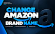 change or create amazon brand name and listing attributes