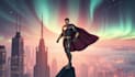 create a unique custom superhero character with detailed costume