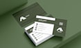 design a clean and professional modern business card
