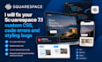 squarespace custom CSS, code errors and stylying bugs