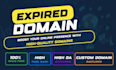 research high da spam free expired domains