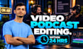 edit your multicam video podcast professionally