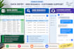 do data entry web research customer support