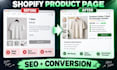 optimize your shopify product page for SEO and conversions