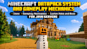 create custom minecraft datapacks, items and gameplay mechanics for java servers
