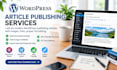 do mordern wordpress publishing articles with images, links, proper formatting