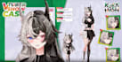 draw and rig 2d vtuber model live2d vtuber model commission anime vtuber live2d