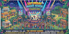 design cartoon party, event, concert poster