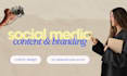 create social media content and strategies