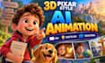 ai animation for kids storytelling and educational cartoon videos 3d pixar style