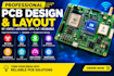 do rf pcb layout, esp32 pcb, nrf52840 ble, led pcb, gps tracker and wearable pcb