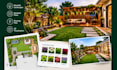 design your backyard landscape with planting plan, 2d plan and 3d rendering