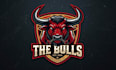 create modern bull head mascot logo with unique concepts