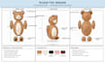 create custom plush toy, sewing pattern, reference sheet and tech pack