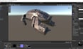 create spacecraft 3d model, spacecraft hard surface model and sci fi game asset
