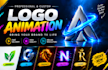 create a custom logo animation and reveal