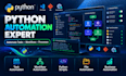 build python automation, web scraping, api integration, data processing and bots