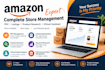 do complete amazon account management and PPC optimization