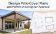 design patio cover plans and permit drawings for approval