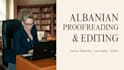 professionally proofread and edit your albanian text