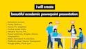 design lecture academic research thesis defense powerpoint presentation slides