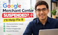 fix google merchant center suspension misrepresentation and policy issues