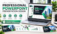 create a professional  powerpoint presentation design