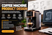 design innovative coffee machines and kitchen appliances