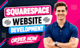 handle squarespace website development