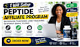 setup peptide affiliate program refersion tracking link tracking rewards email