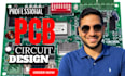 design multilayer pcb, circuit schematic and pcb layout for electronics device