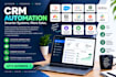 setup crm and automation