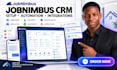 setup jobnimbus CRM, workflows, automation and integrations