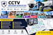 commercial cctv design, warehouse layouts and office camera plans