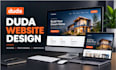 design and create duda website using duda website builder