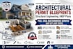 city permit drawings as architect building permit blueprints structural engineer