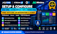 setup xui one, xtreamui, 011, ministra panel with drm, API integration, license
