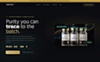 build a professional peptide research website with coa display