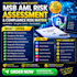 create an msb aml risk assessment and compliance risk matrix