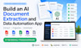 build an ai document extraction and data automation app