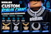 create custom roblox chains and unique chain accessories