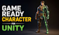 do rigging and game ready character for unity, unreal engines and blender