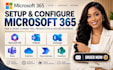 setup microsoft 365 exchange outlook teams onedrive power automate sharepoint