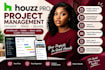 do houzz pro project management scheduling tasks daily logs, client dashboards